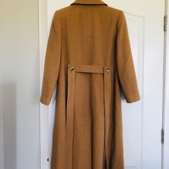 Vintage Tan 100% Camel Hair Coat